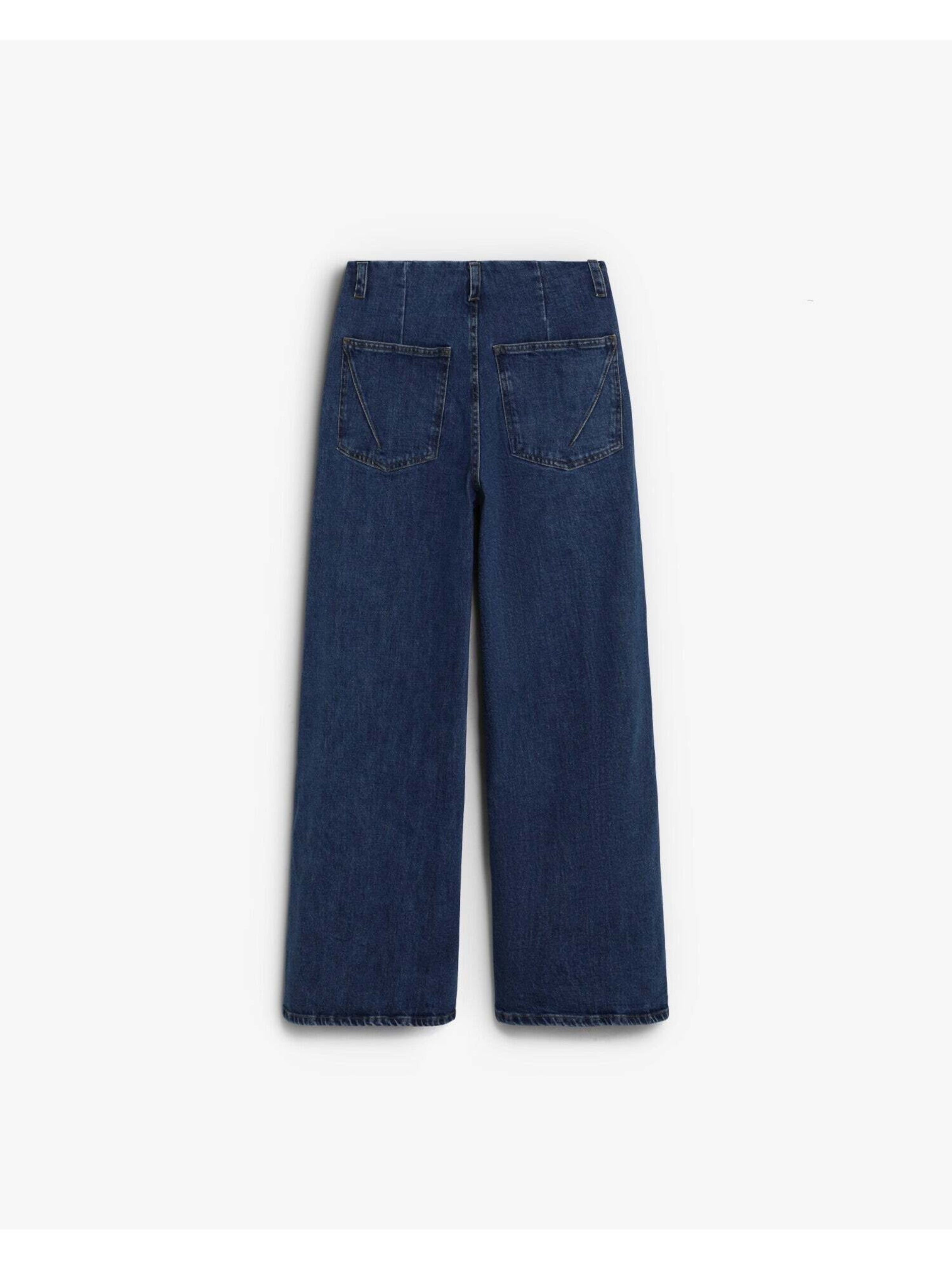 Regular Jean ' ' Scalpers en bleu : derrière