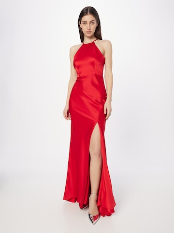 Jarlo - Vestido de noche 'Lux' en rojo: frente