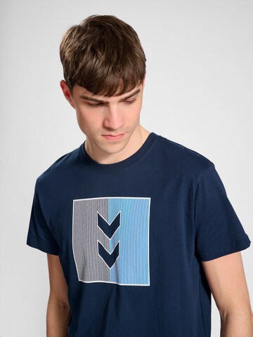 T-Shirt fonctionnel 'Active' Hummel en bleu