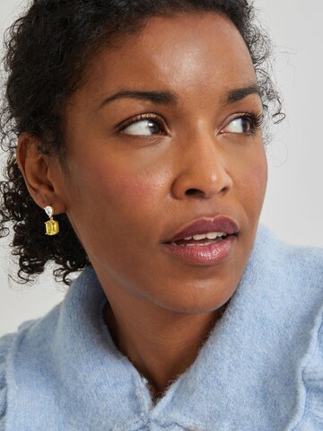 Luxenter Oorbellen 'Himal' in Geel