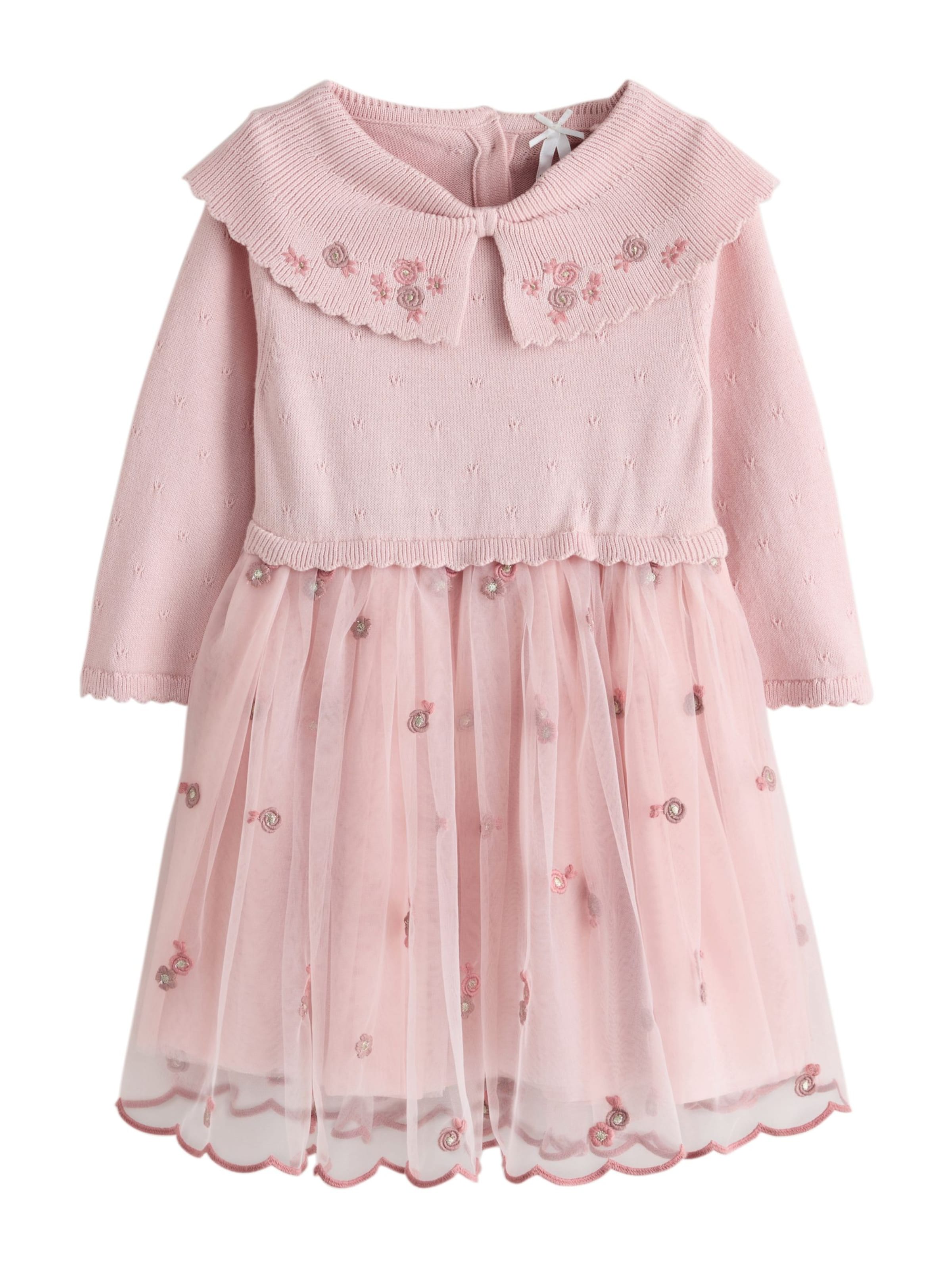 Next Jurk in Roze: voorkant