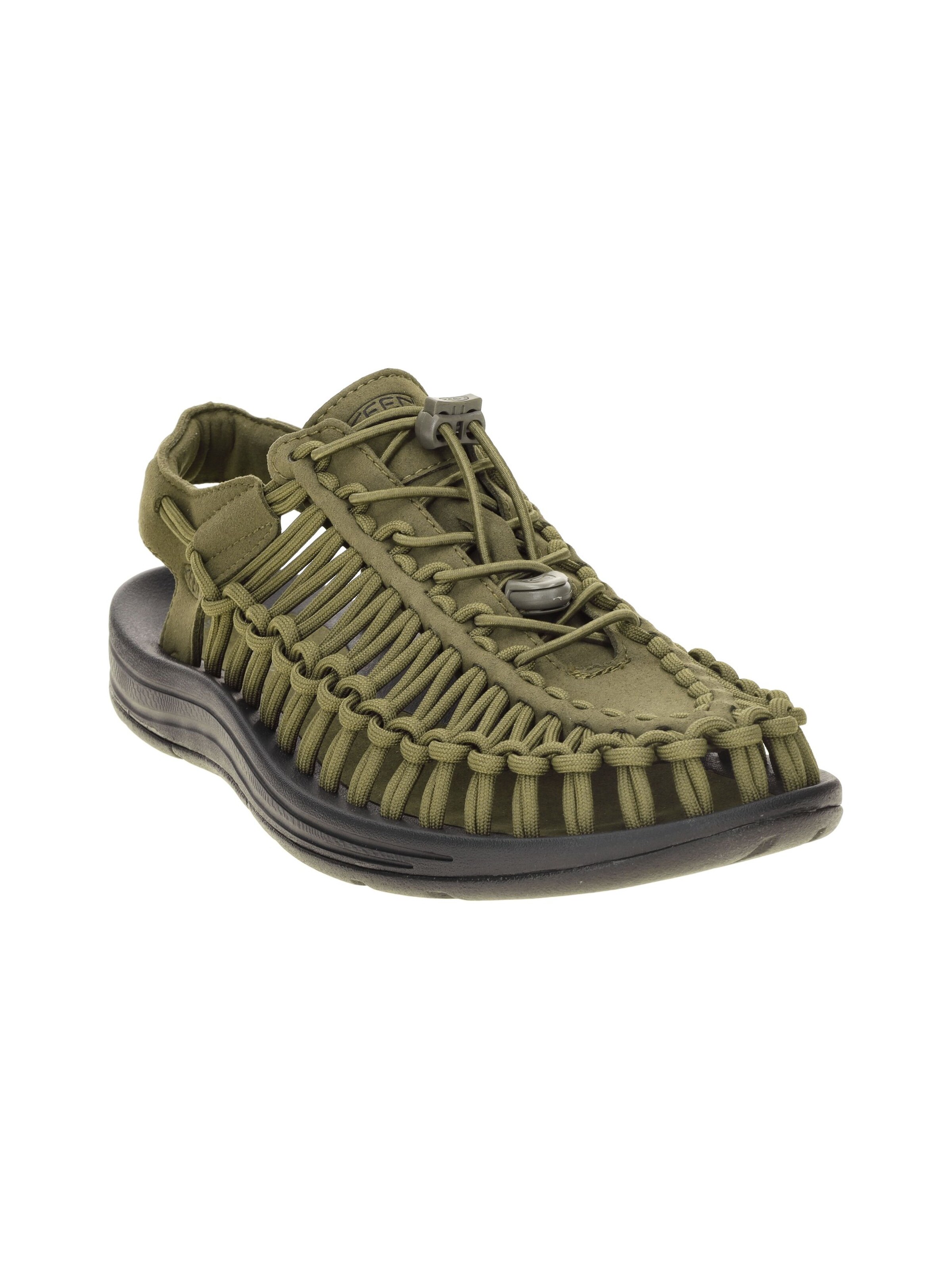 KEEN Sandal 'KEEN Uneek Sandale grün schwarz Herren 1023381' i grön