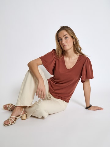 Maglietta 'Rianne' di minus in rosso