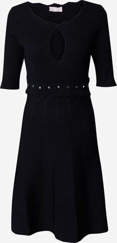 Liu Jo Knitted dress in Black: front