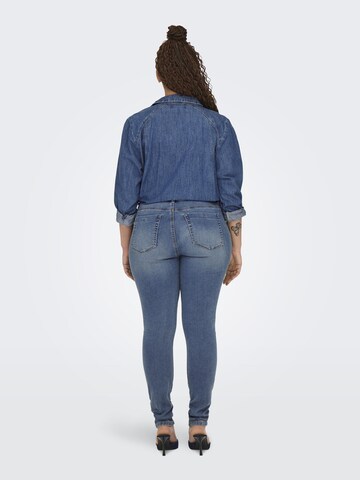 ONLY Carmakoma - Skinny Vaquero 'FOREVER' en azul