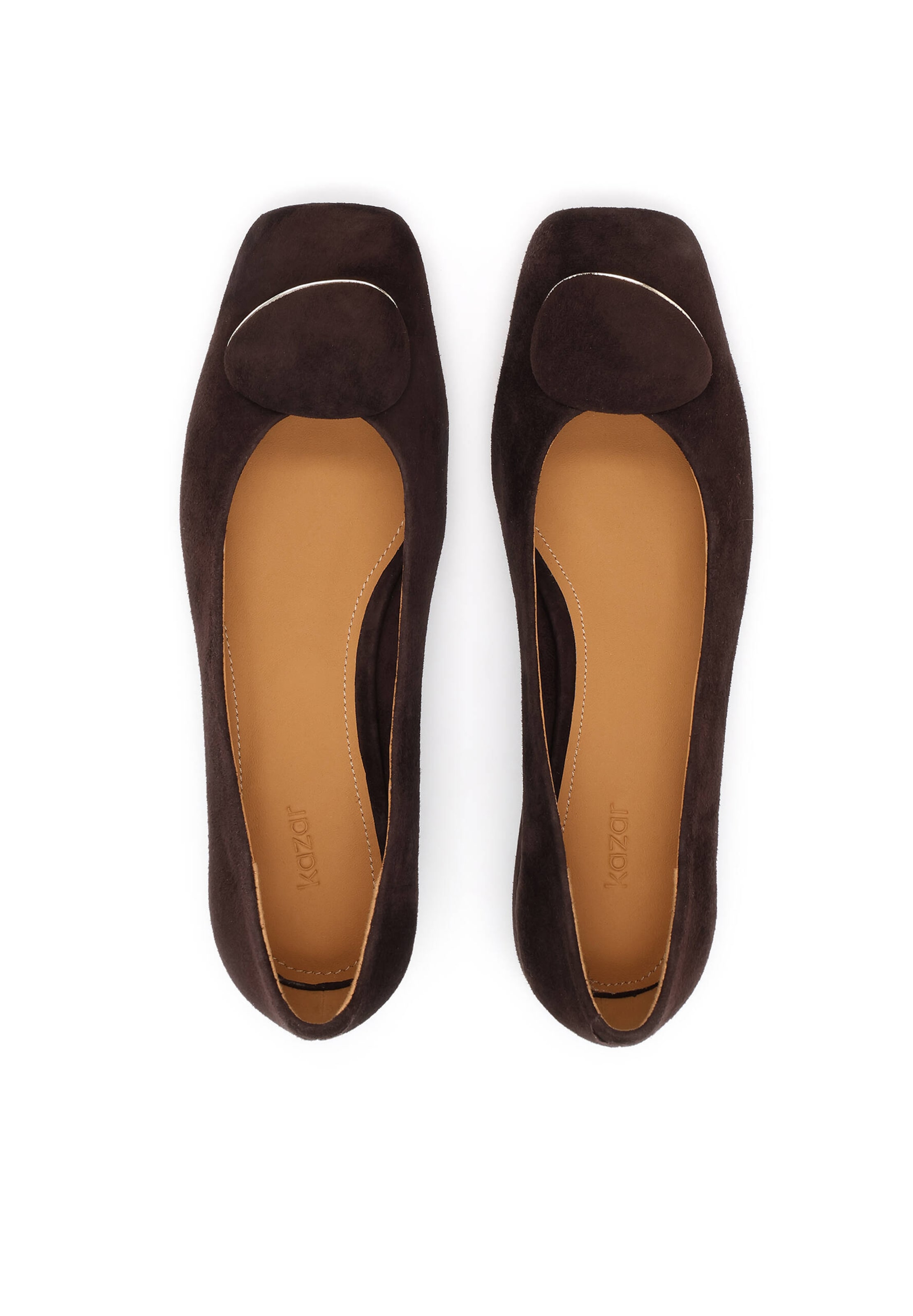 Ballerines Kazar en marron