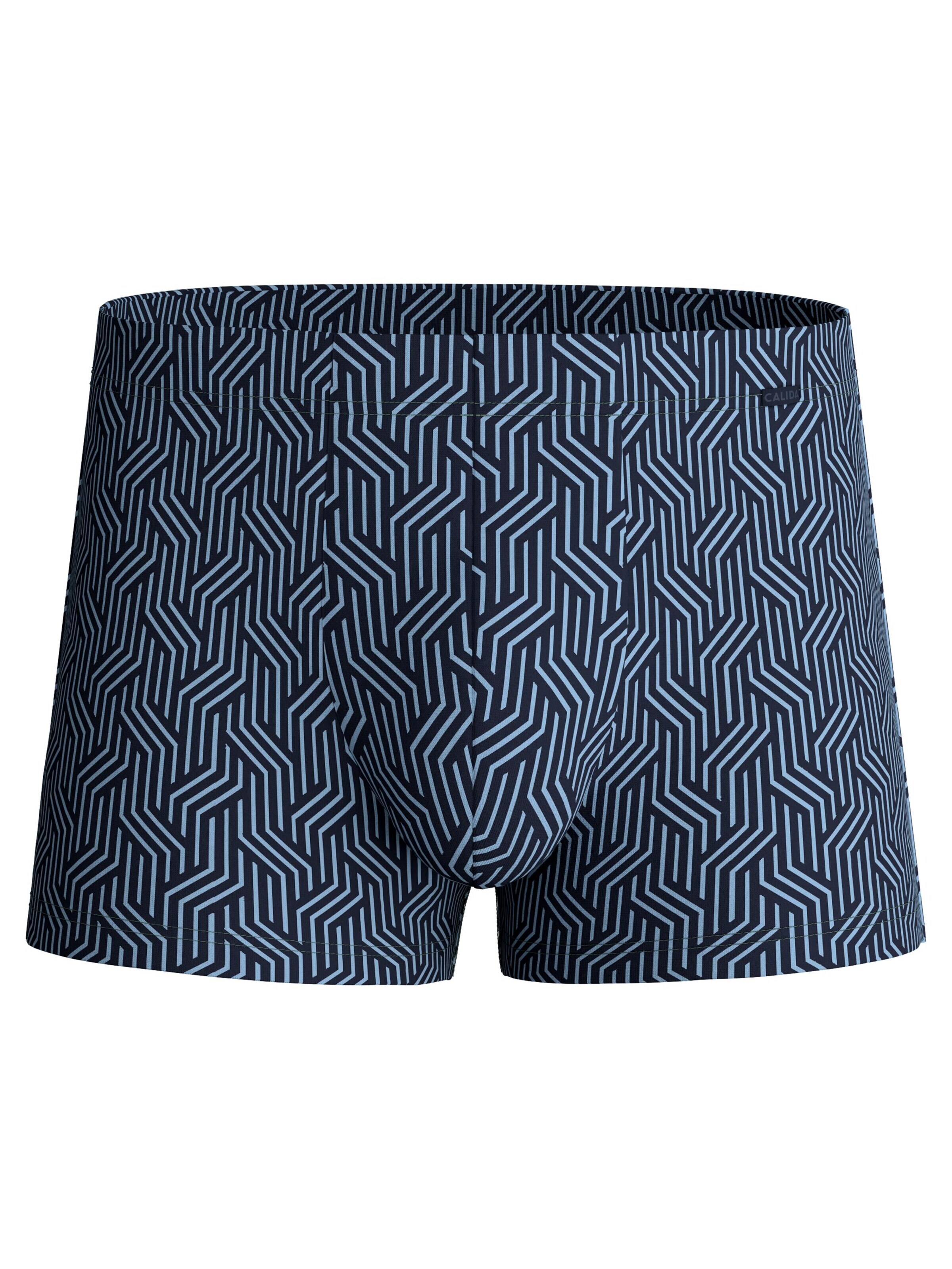 CALIDA Boxer shorts 'Focus Trend' in Blue: front
