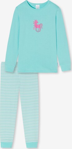 SCHIESSER Pajamas in Blue: front