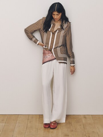 Next Bluse in Braun: Vorderseite