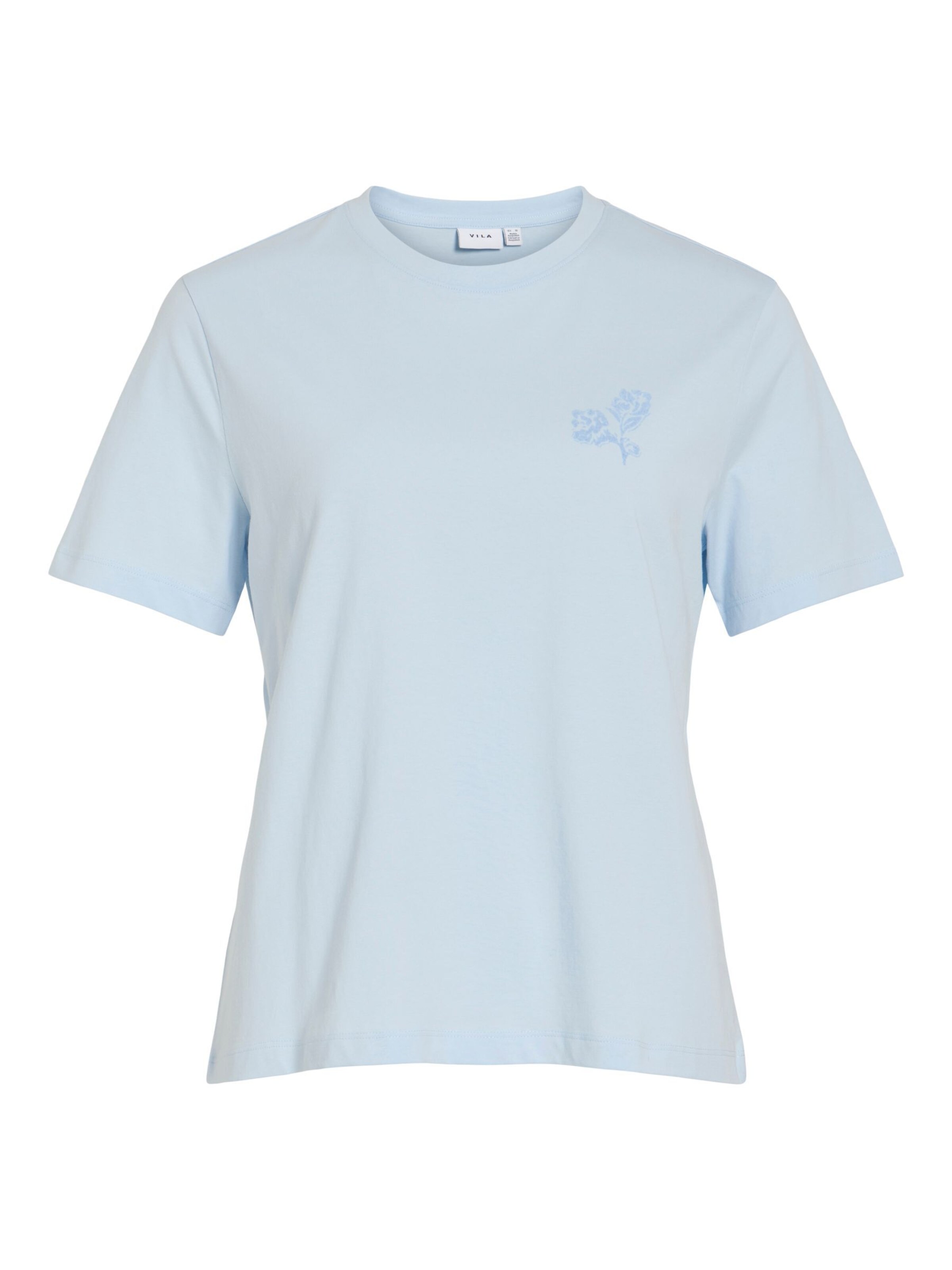 T-shirt VILA en bleu : devant