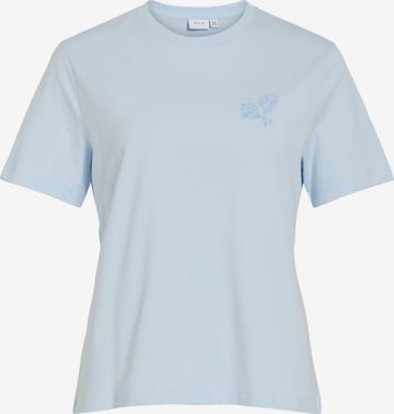 T-shirt VILA en bleu : devant