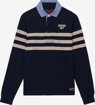 T-Shirt Superdry & Co en bleu : devant