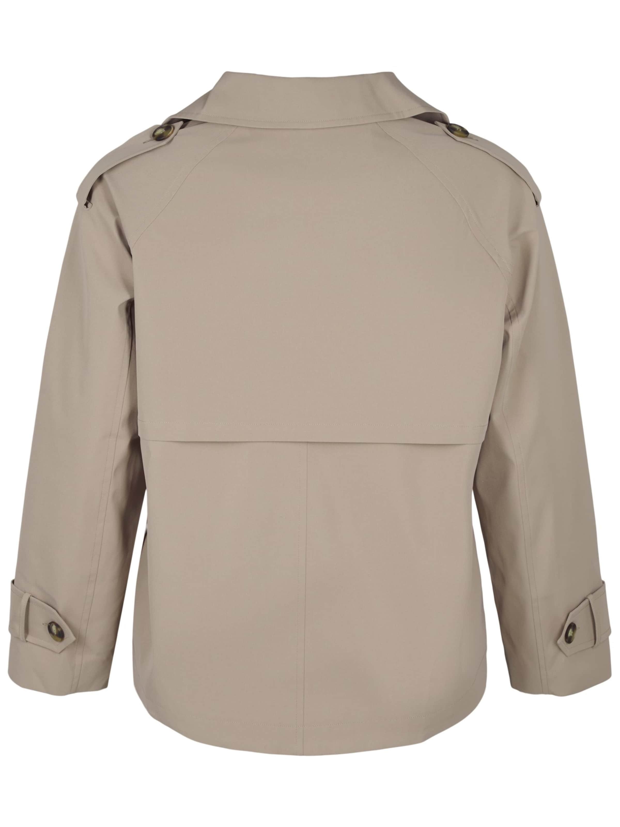 Zizzi Ανοιξιάτικο και φθινοπωρινό παλτό 'MMadrid' σε γκρι