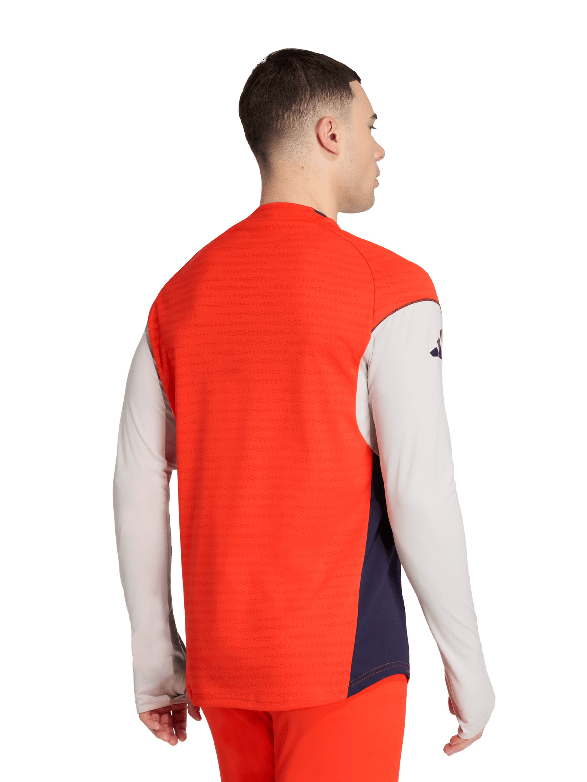ADIDAS PERFORMANCE Athletic Sweatshirt in Red