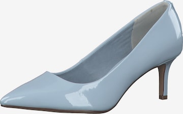 s.Oliver - Zapatos con plataforma en azul: frente