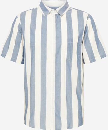 Cotton On - Camisa 'VACAY' em azul: frente