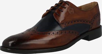 MELVIN & HAMILTON Lace-Up Shoes 'Martin' in Navy / Brown, Item view