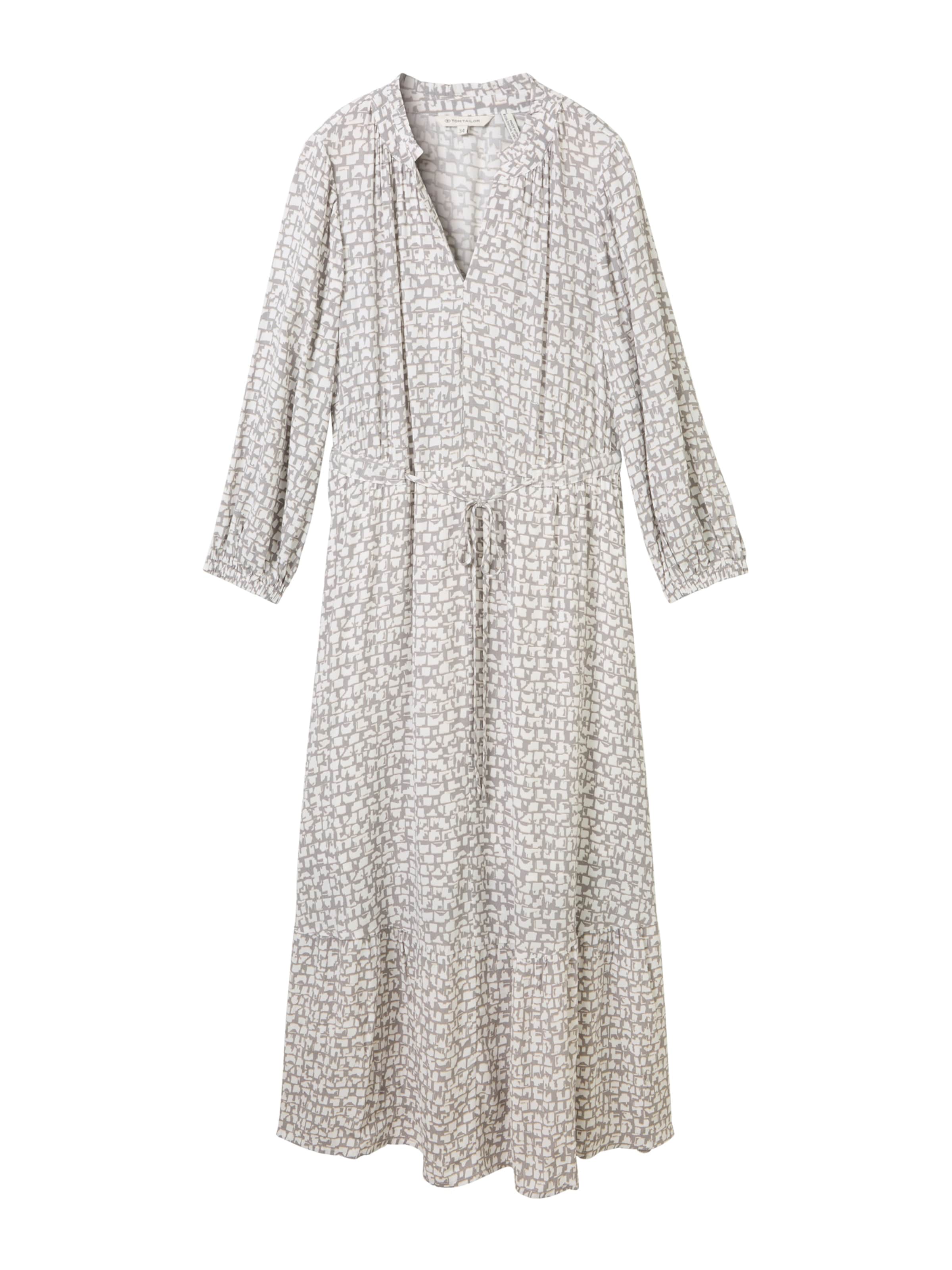 TOM TAILOR Sukienka w kolorze szary: przód