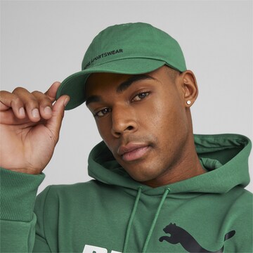 PUMA Athletic Cap in Green: front