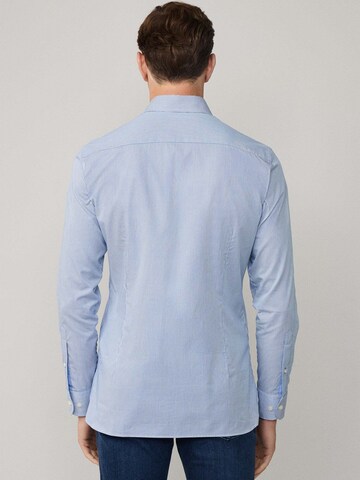 Coupe slim Chemise 'Bengal' Hackett London en bleu