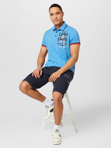 CAMP DAVID Regular Shorts in Blau