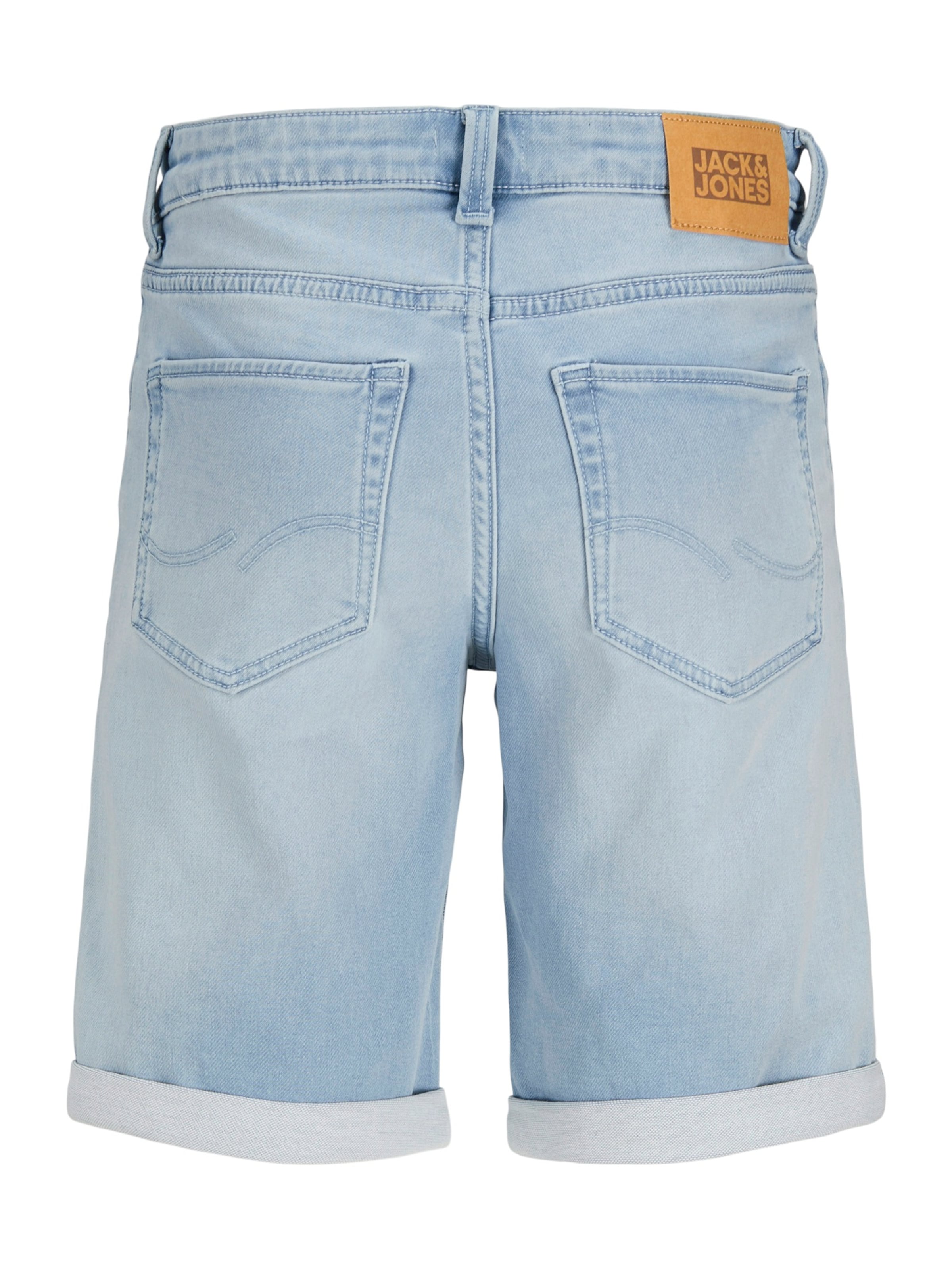Jack & Jones Junior Regular Jeans 'JJIRICK JJICON' in Blauw