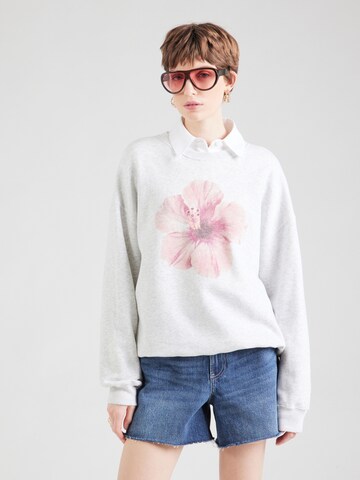 HOLLISTER - Sudadera en gris: frente
