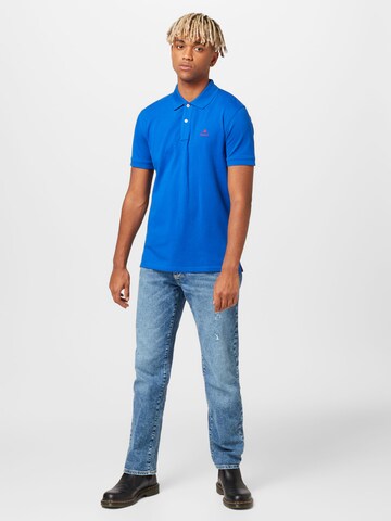 mėlyna GANT Standartinis modelis Marškinėliai