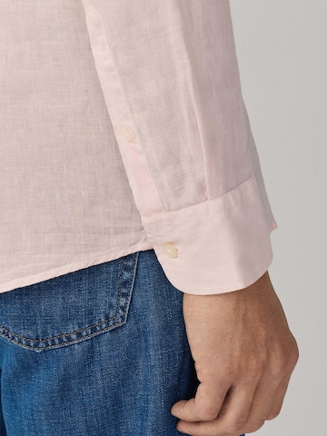 Hackett London Regular Fit Hemd 'ESS' in Pink