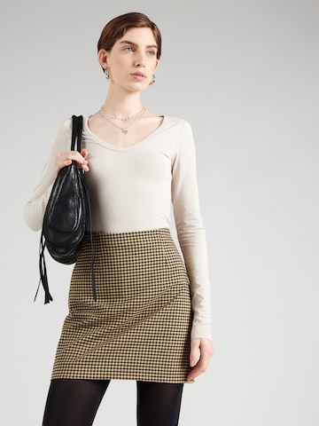 bēšs studioselect T-Krekls 'Bianca': no priekšpuses