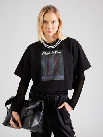 HUGO Shirt in Schwarz: Vorderseite