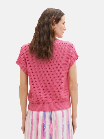 TOM TAILOR Sweater in Pink