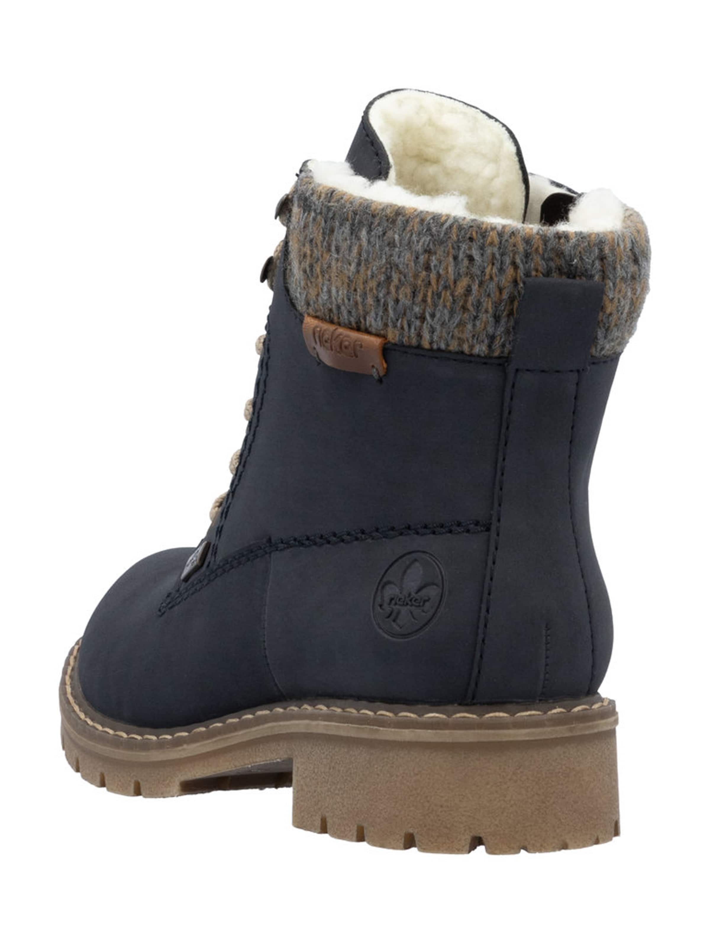 Bottines à lacets Rieker en bleu