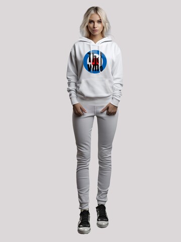 F4NT4STIC Sweatshirt 'The Who Target Classic' in Weiß