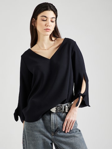 ESPRIT - Blusa en negro: frente