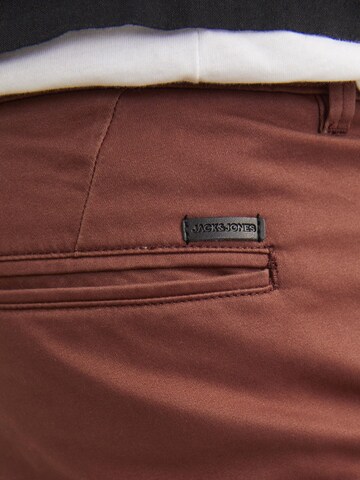 Slimfit Pantaloni eleganți 'JJIMarco JJBowie' de la JACK & JONES pe maro