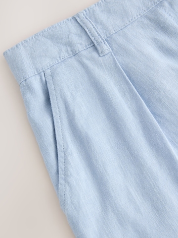 Next Loose fit Pleat-front trousers in Blue
