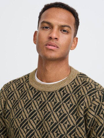 BLEND - Jersey 'BHBrono ONeck Knit' en marrón