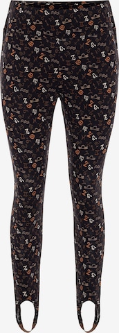 Anou Anou Skinny Leggingsit värissä musta: etupuoli