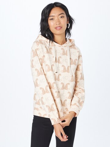 Marc Cain Sweatshirt in Beige: front