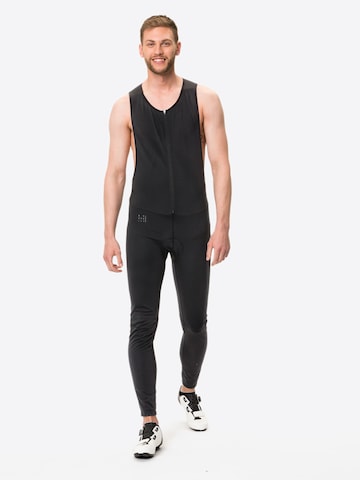 VAUDE Slim fit Sports Suit 'Posta' in Black: front