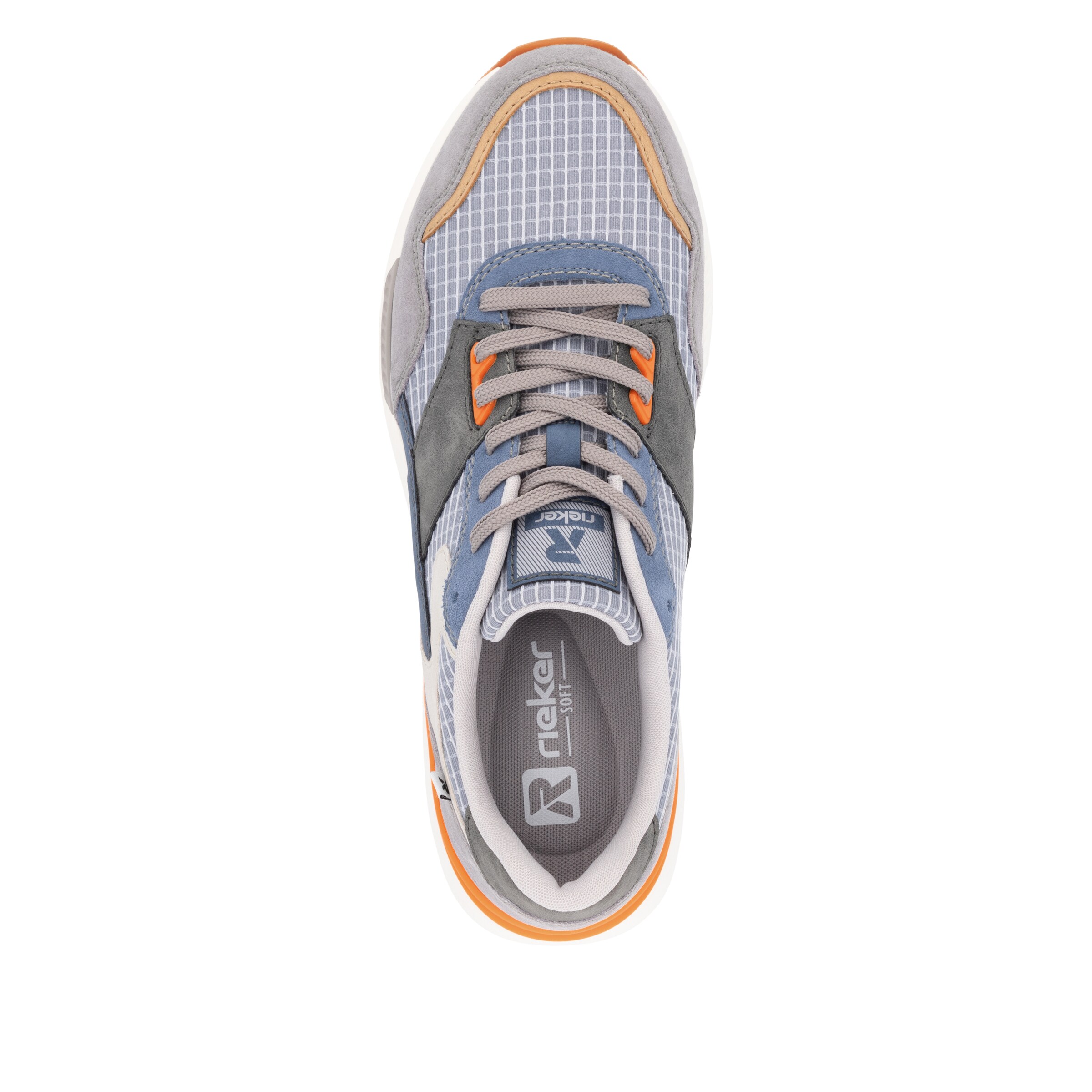 Baskets basses 'U1402' Rieker Sport en bleu