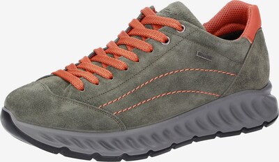 SIOUX Sneakers laag 'Utissa' in de kleur Groen / Oranje, Productweergave