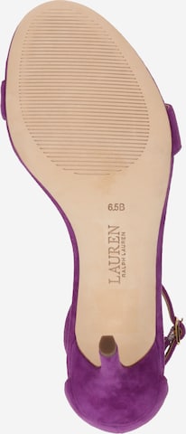 Sandales à lanières 'ALLIE' Lauren Ralph Lauren en violet