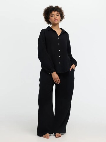 cfab Baggy Trousers 'Musselin Pants' in Black