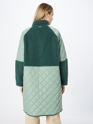 TOM TAILOR DENIM Between-Seasons Coat in Green