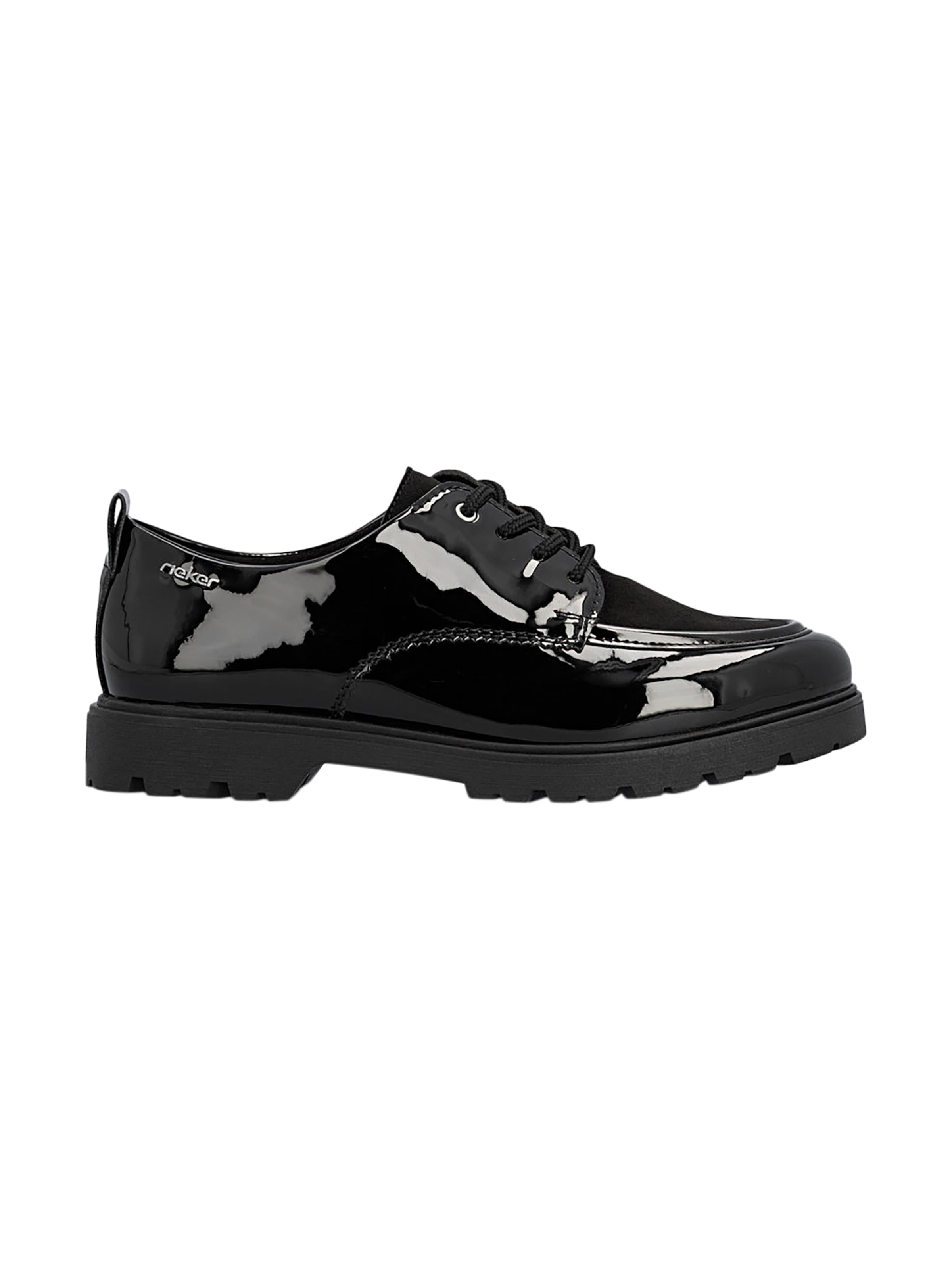 Scarpa stringata di Rieker in nero