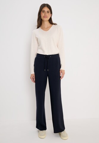CECIL Wide leg Pants in Blue