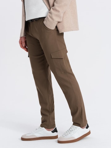 Ombre Regular Trousers in Brown