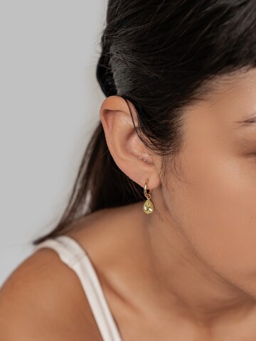 Hey Happiness - Pendientes 'August Birthstone' en oro